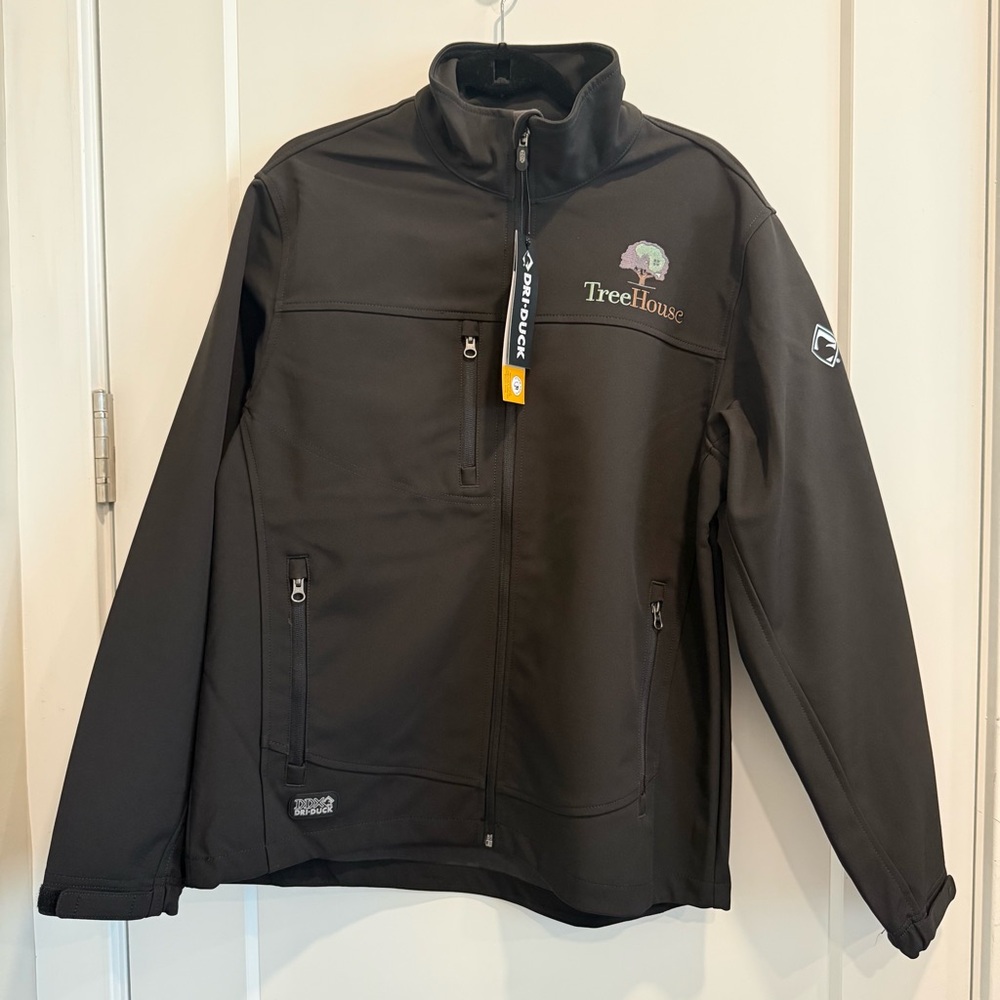 NWT Dri-Duck Men's Black Softshell Jacket Size M